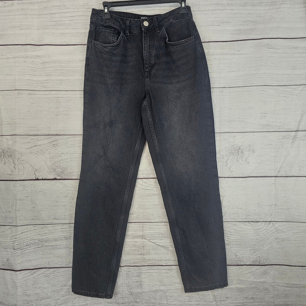 Urban Outfitters BDG 27 Mom Jeans High Waist Tapered Faded Black NWOT $89 L786‎